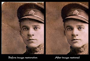 more on photo restoration link